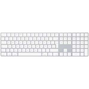 Apple Magic Keyboard Tastatur (DE), silber mit Nummernblock (MQ052D/A) fr Apple iPhone 11 Pro Max