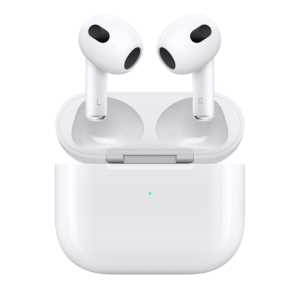Apple AirPods 3. Gen. (MME73ZM/A) inkl. MagSafe Ladecase fr Apple iPhone SE 3 (2022)
